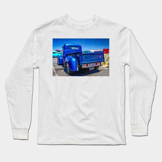 1948 Studebaker M5 Pickup Truck Long Sleeve T-Shirt by Gestalt Imagery